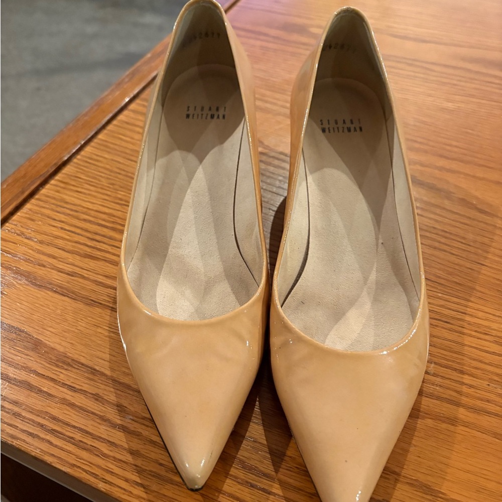 Elegant Beige Pointed-Toe Women's Shoes